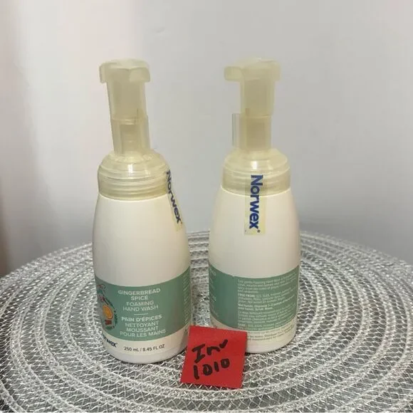 Norwex Gingerbread Spice Foaming Hand Soap Set of 2 NWT - Picture 4 of 4